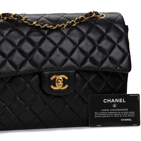 vintage chanel medium tall classic flap